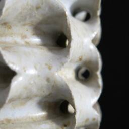 Hand Crafted Danish Ceramic Stoneware Cylindrical Hanging Lamp - thumbnail 4