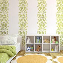 Otomi Stripe Stencil - Reusable Stencils For Diy Wall Decor Better Then Wallpaper - thumbnail 2