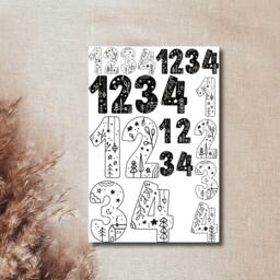 Candle Tattoos With Various Motifs - Water Slide Film Decorating Candles Christmas Advent Candle Tattoo - thumbnail 2