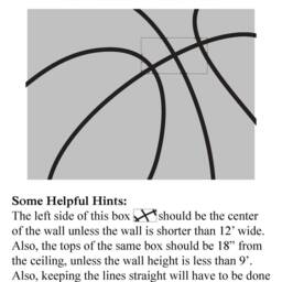 Basketball Stripes Vinyl Wall Decal Sports Decor Im023 - thumbnail 4