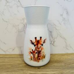 Mothers Day Giraffe Vase, Gifts, Themed Animal Pretty Home Decor, Decorations - thumbnail 3