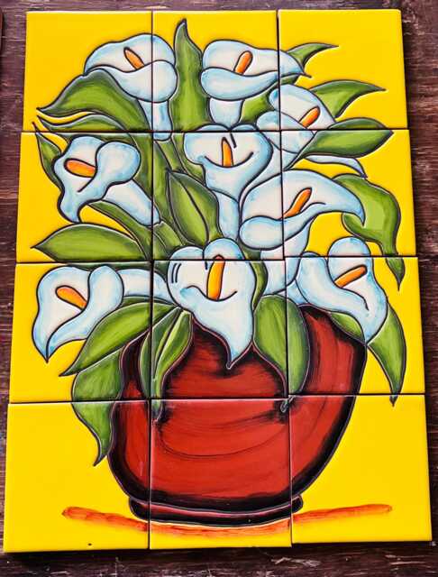 12 Pieces Mexican Tile Wall Mural - image 1