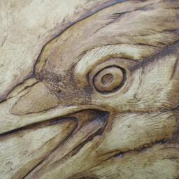 Bluejay Framed Colorful Art Tile - thumbnail 3