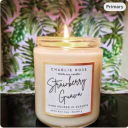 strawberry Guava - Handcrafted Soy Candle - thumbnail 3