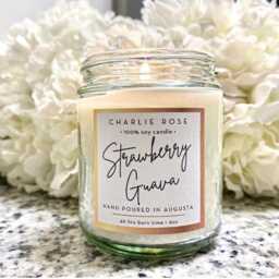 strawberry Guava - Handcrafted Soy Candle - thumbnail 2