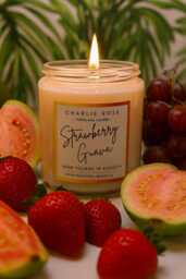 strawberry Guava - Handcrafted Soy Candle - thumbnail 1