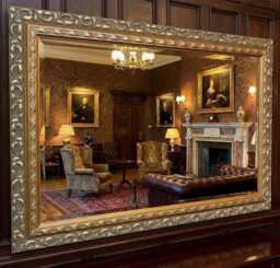 "Antique Gold Shabby Chic Ornate Decorative Wall Mirror 36""x26"