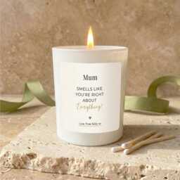 "Personalised Mother's Day Soy Candle - Funny " - thumbnail 3