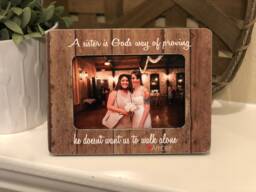 Personalized Sister Picture Frame Custom Photo Gift, Forever Friends