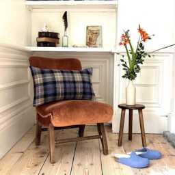 "Harris Tweed Mackenzie Tartan - 50x30cm/20""x12" - thumbnail 1