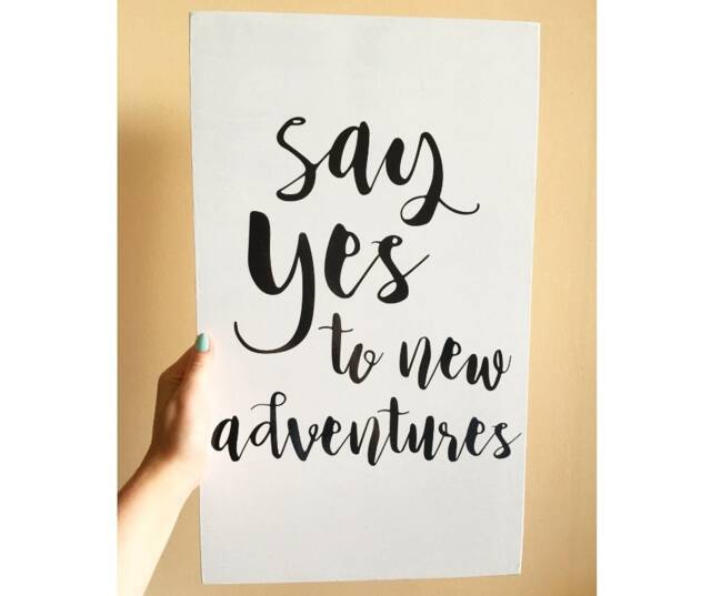 Adventure Wood Wall Art Farmhouse Bedroom Decor - image 1