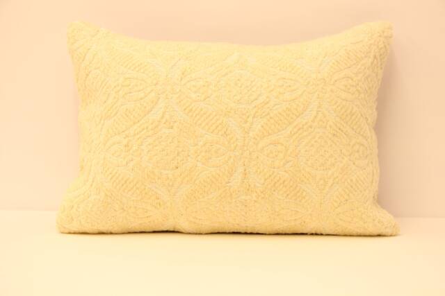Handmade Lumbar Kilim Pillow 14x20 Inch(35x50 cm Bohoturkish Kilim Pillowcover Chair Small Oblong Cushion Cover Tribal Pillow 4Bef-24 - image 1