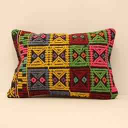 Rug Lumbar Kilim Pillows 14x20 Inch(35x50 cm Bohoturkish Kilim Pillowcover Chair Small Oblong Cushion Cover Tribal Pillow 4Bef-129