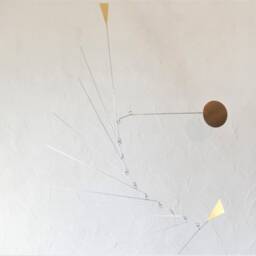 Mid-Century Brass Hanging Mobile - thumbnail 2