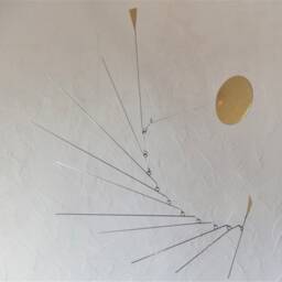 Mid-Century Brass Hanging Mobile - thumbnail 4