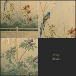 Chinoiserie Elegant Scenic Image in Pastel Palette Custom Made Printed - Art20 Window Roller Blind Regular & Blackout Or Wall Canvas - thumbnail 3