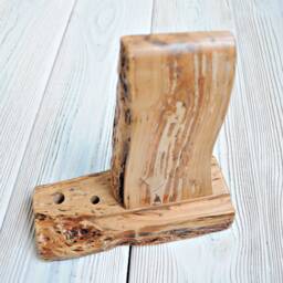 Phone Accessories, Gift For Him, Mens Gifts, Iphone Stand, Rustic Decor, Wooden Phone Stand, Office Gift, Desk Accessories - thumbnail 3