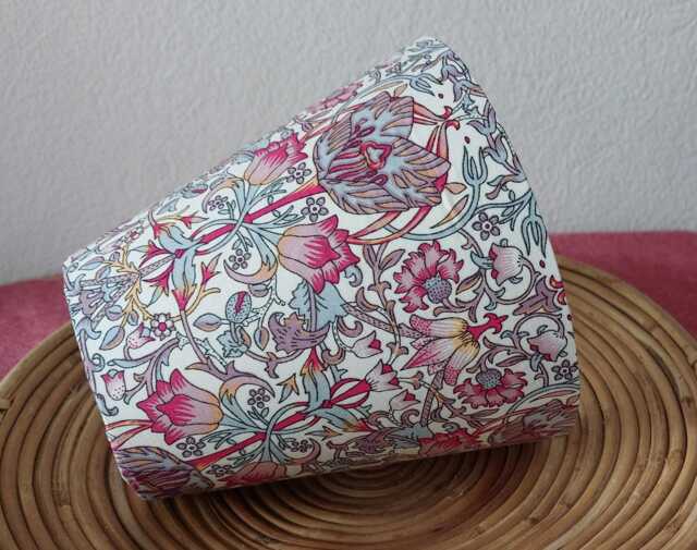 William Morris Liberty Loden Pink Candle Clip Lampshade - image 1