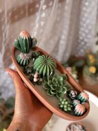 Candle, Centerpiece, Terrarium, Enchanting Sun Scent - thumbnail 1