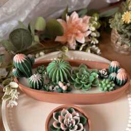 Candle, Centerpiece, Terrarium, Enchanting Sun Scent - thumbnail 3