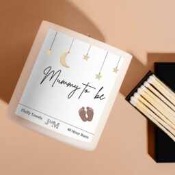 Maternity Leave Candle. Mummy To Be Gift. Colleague Pregnancy Gift.pregnancy - thumbnail 2