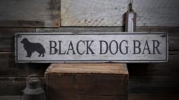 Custom Bar Sign, Wall Decor, Pub Tavern Wooden Sign -Rustic Hand Made Distressed Wood Decor - thumbnail 1