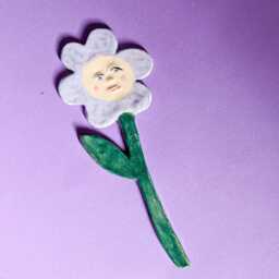 Ceramic Wall Decoration Flower Hanging Ceramic Picture Pottery Tulip - thumbnail 3