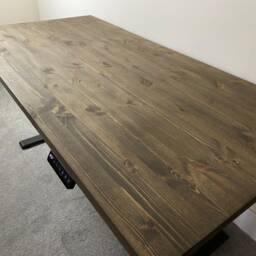 Elevate // Rustic Sit Stand Desk Adjustable Height - thumbnail 2