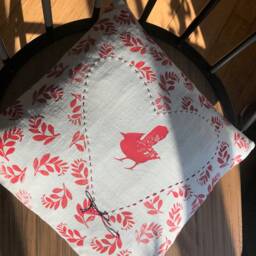 Cardinal Valetines Pillow - thumbnail 2