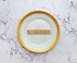 Wall Plate Cake Vintage 19cm Of Scrabble Deko Wall Hanging - thumbnail 1