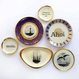 Wall Plate Cake Vintage 19cm Of Scrabble Deko Wall Hanging - thumbnail 3