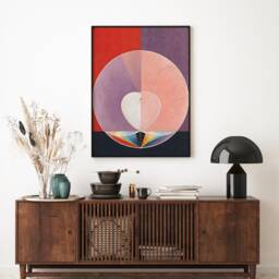 Hilma Af Klint Abstract Art Print, Colorful Gallery Wall, Exhibition Poster, Modern Home Decor, The Dove Series, Gift, Digital, Printable - thumbnail 3