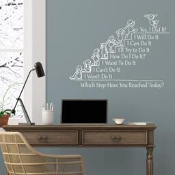 Removable Motivational Phrase Wall Sticker, Teamwork Quotes Decal, Work Environment Decor School Classrooms & For Offices - thumbnail 3