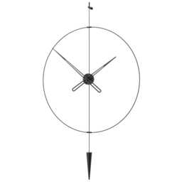 Large Pendulum Wall Clock Modern Minimalist Design - thumbnail 3