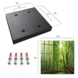 Bamboo Path Wall Mounted Key Cabinet, Green Industrial Box, Photographic Nature, For Lovers Of Nature & Peace - thumbnail 4