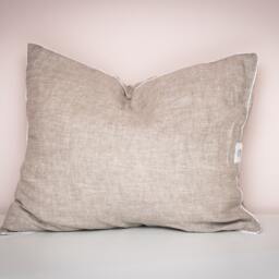 Shabby Chic Linen Pillowcase Stonewashed European Flax Bedding - thumbnail 2