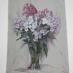 Gobelin Tapestry Phloxes 23.5x15.5 in 60x40 cm Wall Fabric - thumbnail 2
