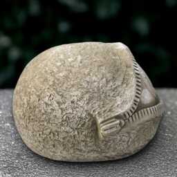 All-Seeing Eye Concrete Sphere Mystical Stone Orb Sculpture Symbolic Garden Decoration Handmade Gothic Ornament Sphere Lover Gift Yard Art - thumbnail 3
