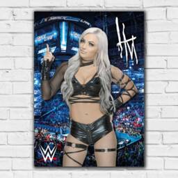 Wwe Print - Liv Morgan Crowd Poster Wrestling Wall Art - thumbnail 2