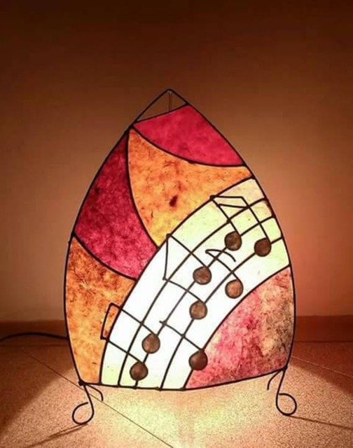 Handmade Lamp Whit Notes
