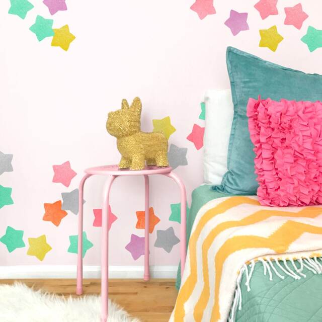 star Sprinkles - Fabric Wall Decal Yum Mej - image 1