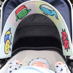 Colour Baby Sensory Toy For Stroller, Unique Shower Gift, 0-6 Months, New - thumbnail 3