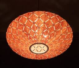 Wood Galaxy Pendant Light-Rosewood-Wood Light-Ceiling Light-Chandelier Light Fixture-Rustic - thumbnail 1