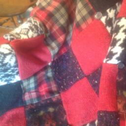 Wool Sweater Throw Quilt - thumbnail 3