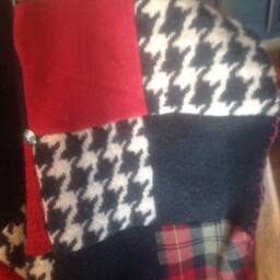 Wool Sweater Throw Quilt - thumbnail 4