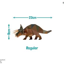 Geometric Dinosaur Wall Stickers, Decals, Stickers For Walls, Themed Room, Dino Theme - thumbnail 3