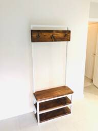 Foundry Coat Stand & Shoe Rack