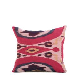 "Set Of 4 Pcs, Old Ikat Pillow Cover, Pillow, 14.37"" X 18.50" - thumbnail 3