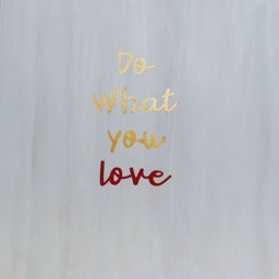 Do What You Love - Wood Pallet Wall Art Sign Plaque 12x12 - thumbnail 3