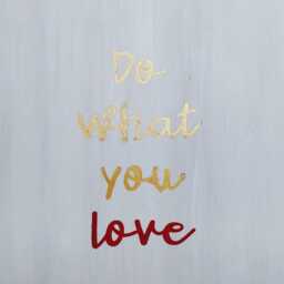 Do What You Love - Wood Pallet Wall Art Sign Plaque 12x12 - thumbnail 4